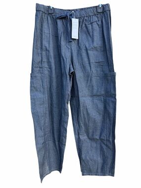 Eileen Fisher Organic Cotton Cargo Pants size medium NEW
